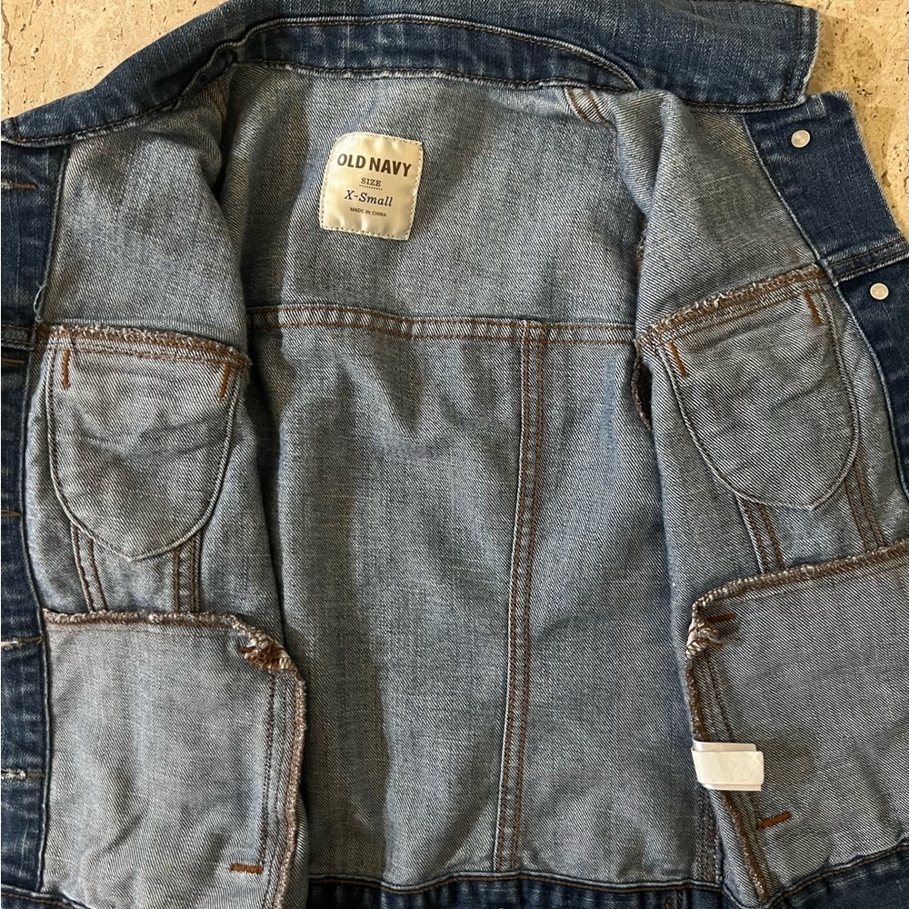 Y2K Vintage Old Navy Denim Jacket Women’s Size X-Small - Picture 6 of 8